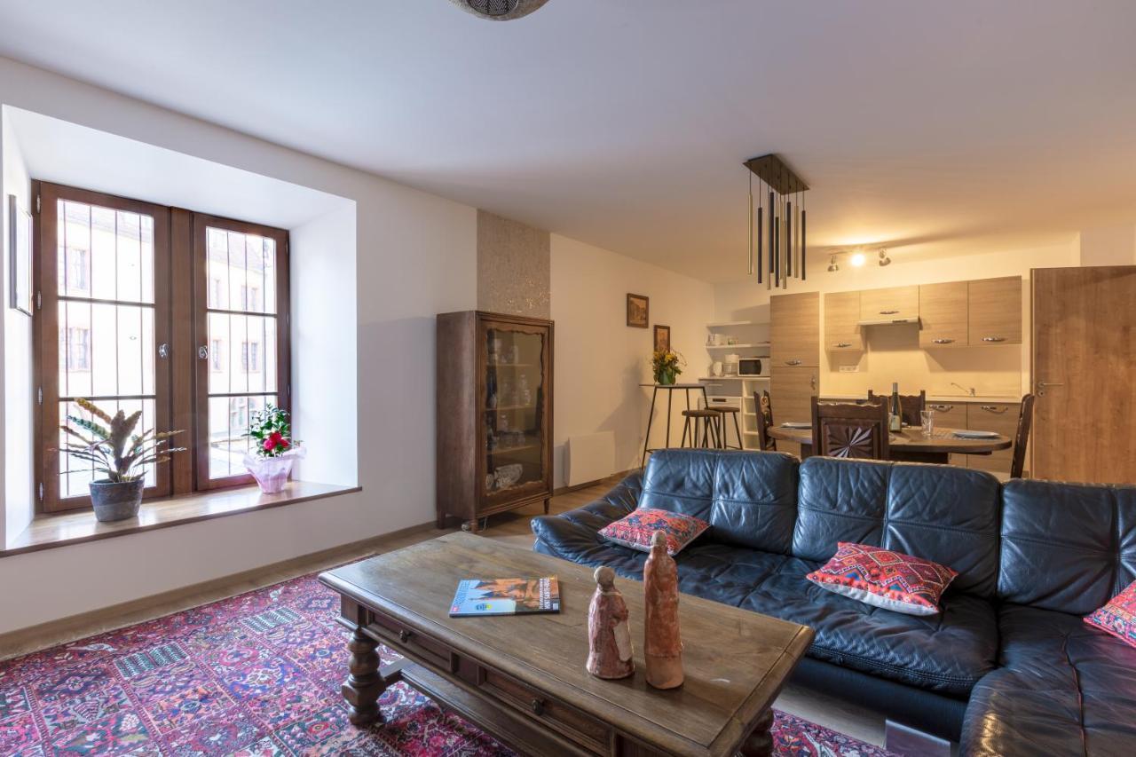 Le Rhenanus Jacques Taurellus - Appartement Duplex Au Calme - Centre Ville - Parking Gratuit Sélestat Zewnętrze zdjęcie
